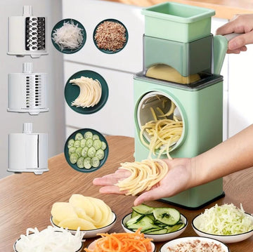 3 in 1 Vegetable Cutter for Kitchen | Graters | Salad Cutter | Slicer | Chopper Washable