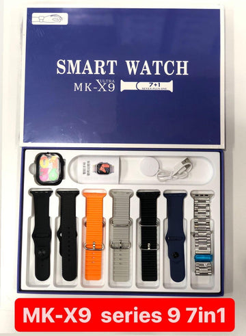 MK X9 Series 9 Smart Watch 7 in 1 Ultra