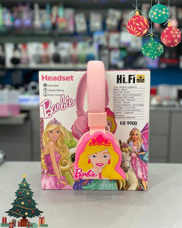 KR-9900 Wireless Stereo Headphones – Barbie Edition