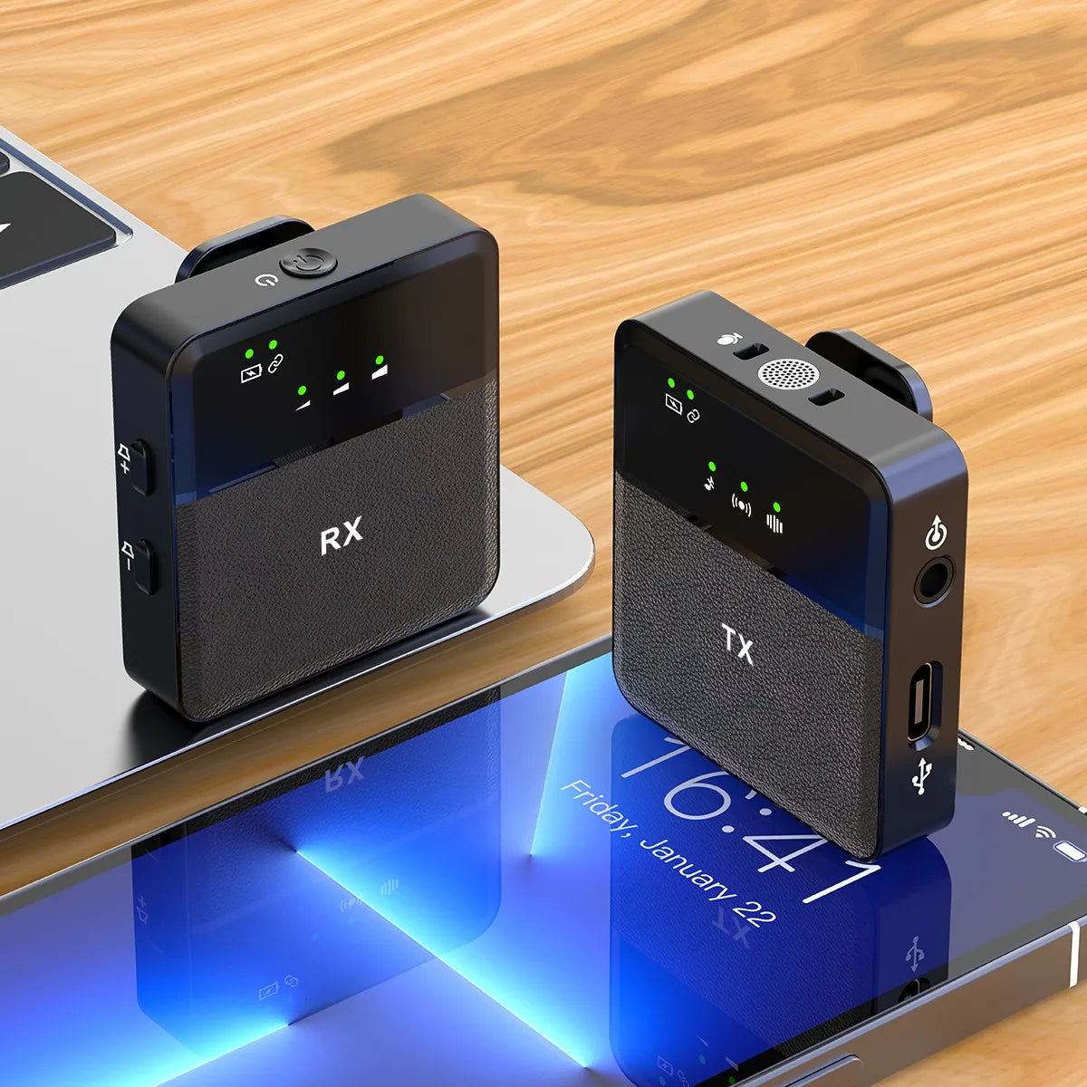 SX9 3 in 1 Multi-Function Wireless Microphone